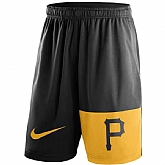Men's Pittsburgh Pirates Nike Black Cooperstown Collection Dry Fly Shorts FengYun,baseball caps,new era cap wholesale,wholesale hats